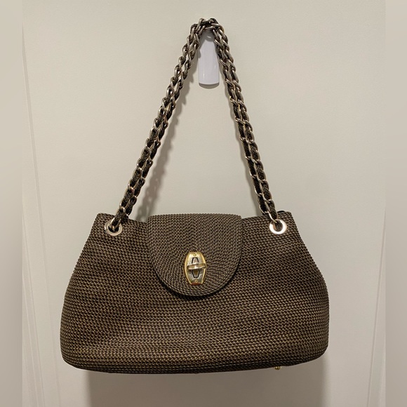 Eric Javits signature Squishee® straw bag - Picture 3 of 9